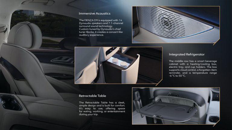 Interior Denza D9 Indonesia 2025 Highlight 9