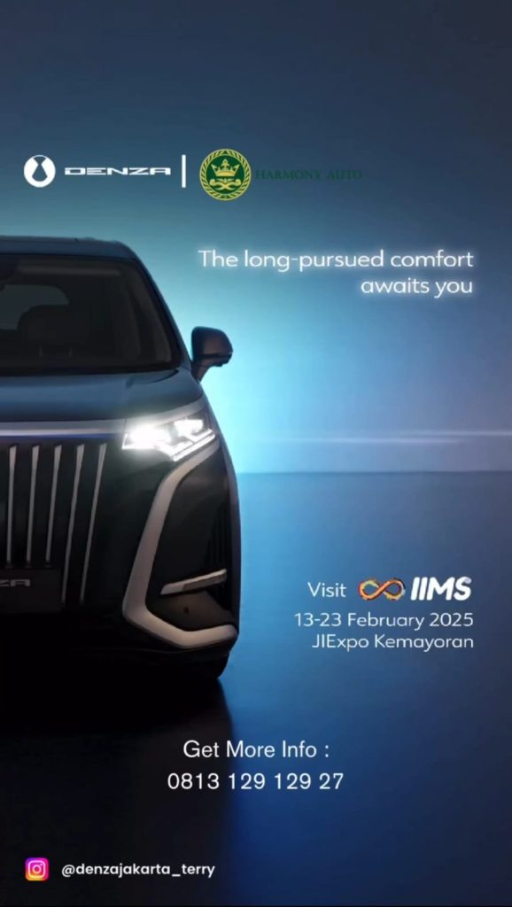 Denza D9 2025 Harga Promo IIMS JIExpo Kemayoran