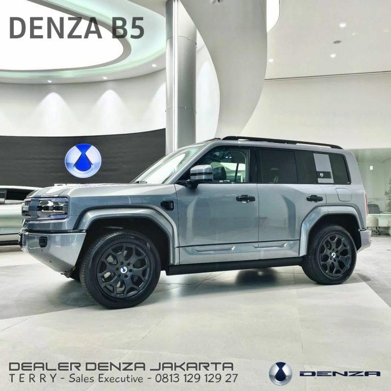 New Denza B5 EV SUV Indonesia 2026 Silver 57