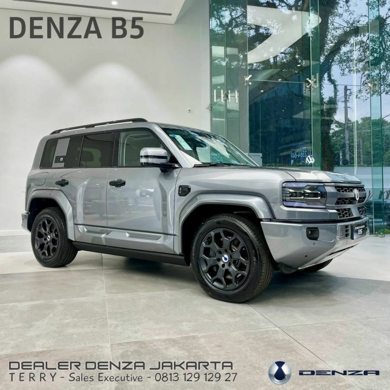 New Denza B5 EV SUV Indonesia 2026 Silver 57c